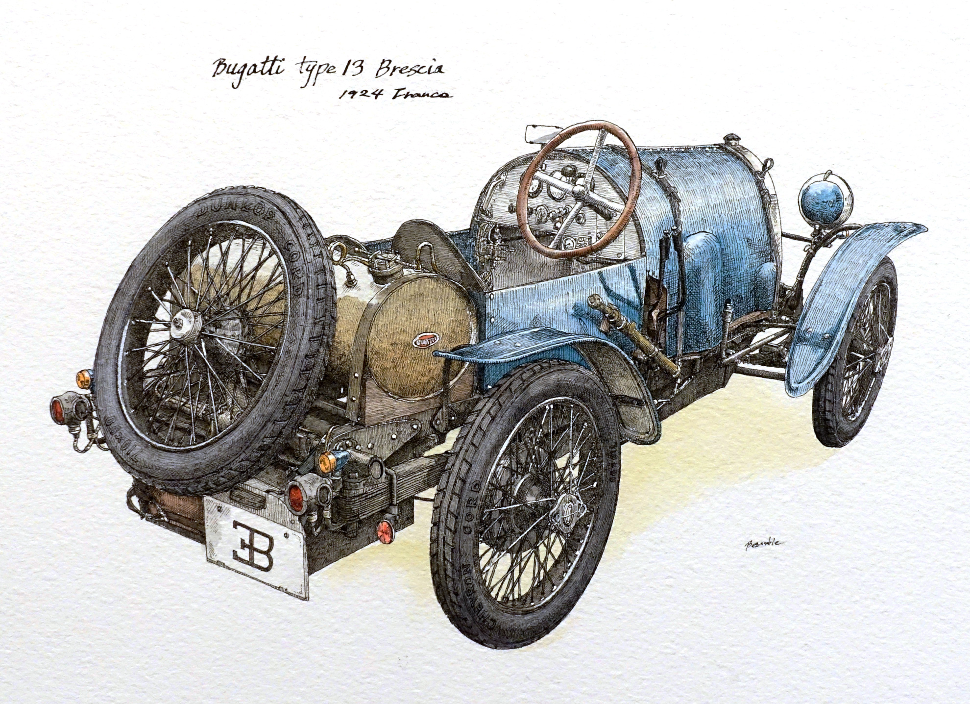 Bugatti type13 <br>“Brescia”